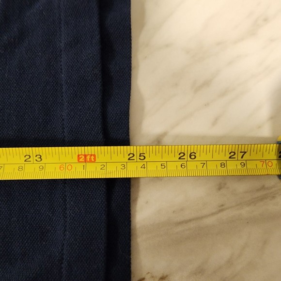 Ralph Lauren Polo Shirt Mens Black L Solid Red Logo - Picture 10 of 10